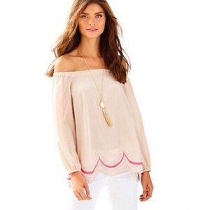 LILLY PULITZER silk blouse